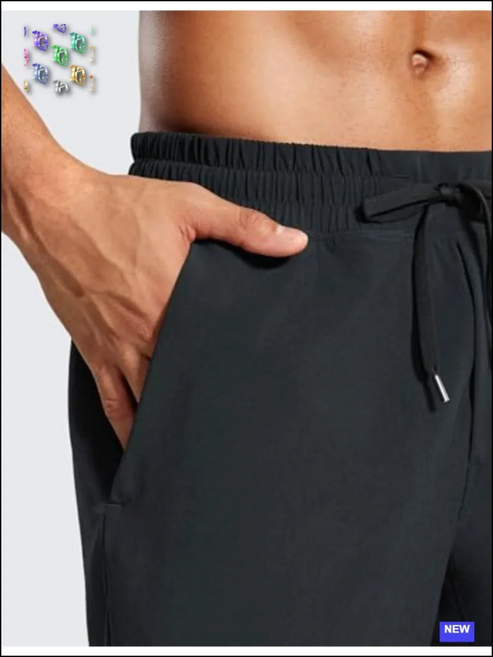 2 in 1 Running Shorts Long Liner Quick Dry Athletic